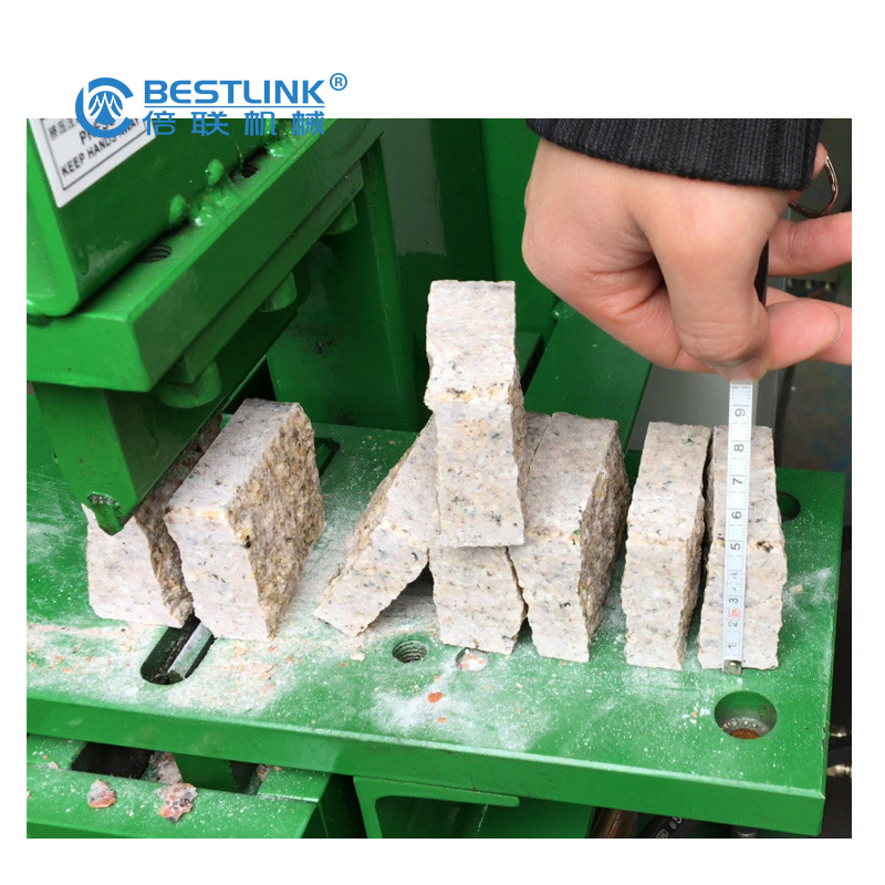 Bestlink Fábrica de mosaico hidráulico Split Face Revestimiento de pared Splitter de piedra para cubos de granito