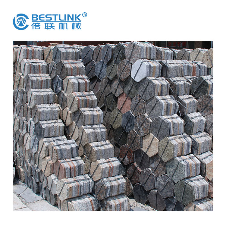 Bestlink Factory Máquina de prensado de piedra de 3 funciones para bordillo de mármol