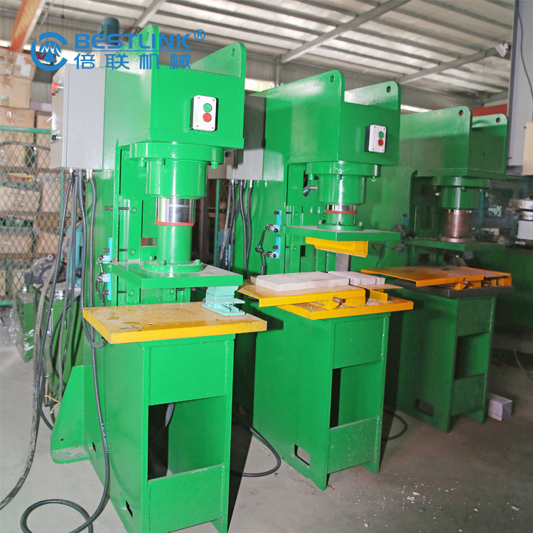 Máquina de sellado y división de corte de fábrica Bestlink para piedra de cultivo / adoquín